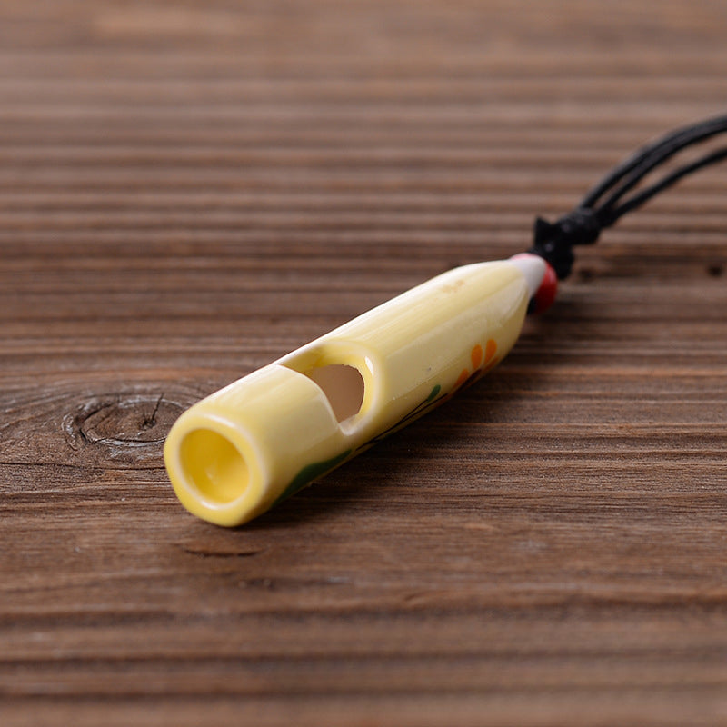 Wholesale Cute Ceramic Whistle Crafts